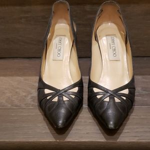 Authentic Jimmy Choo Pumps- black size 35.5